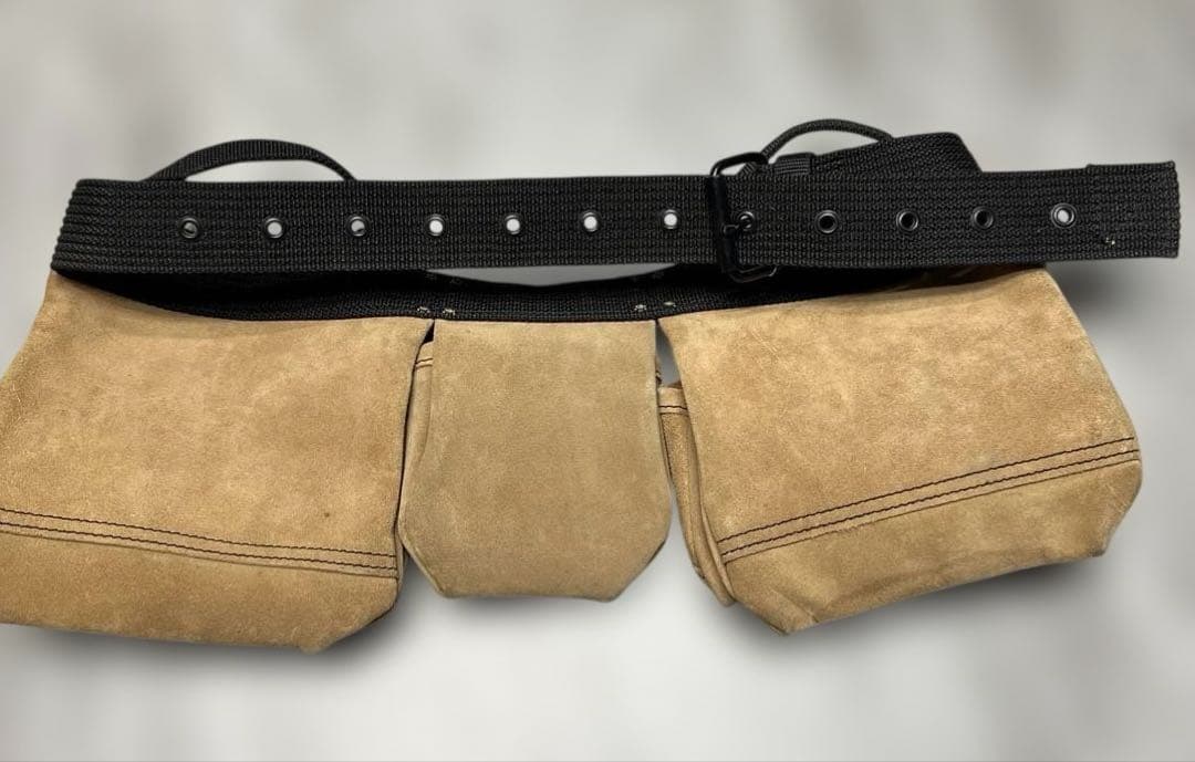 工*O様 KUNY'S AP-622 腰袋両側ベルト レザー クニーズ ツールバ