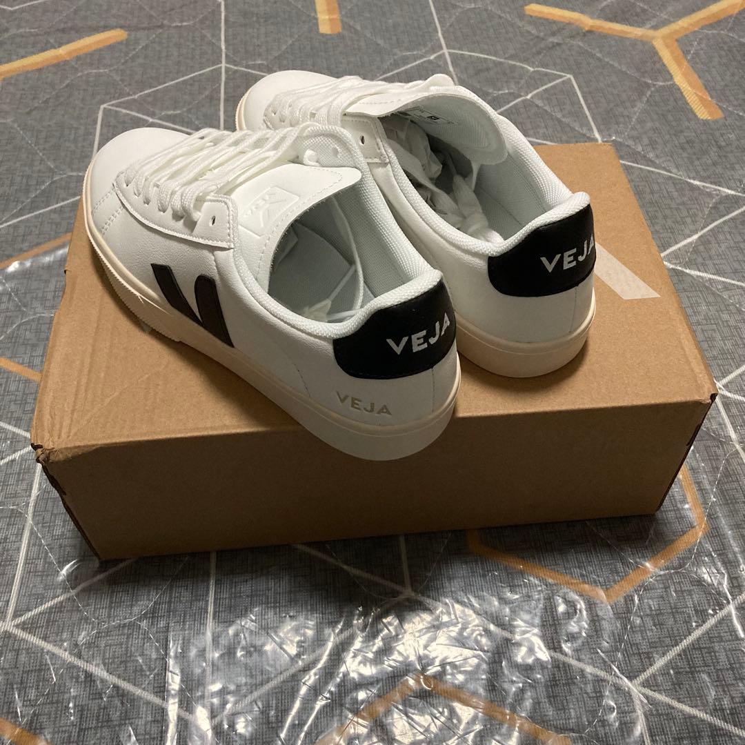 veja ブラック/ホワイト スニーカー