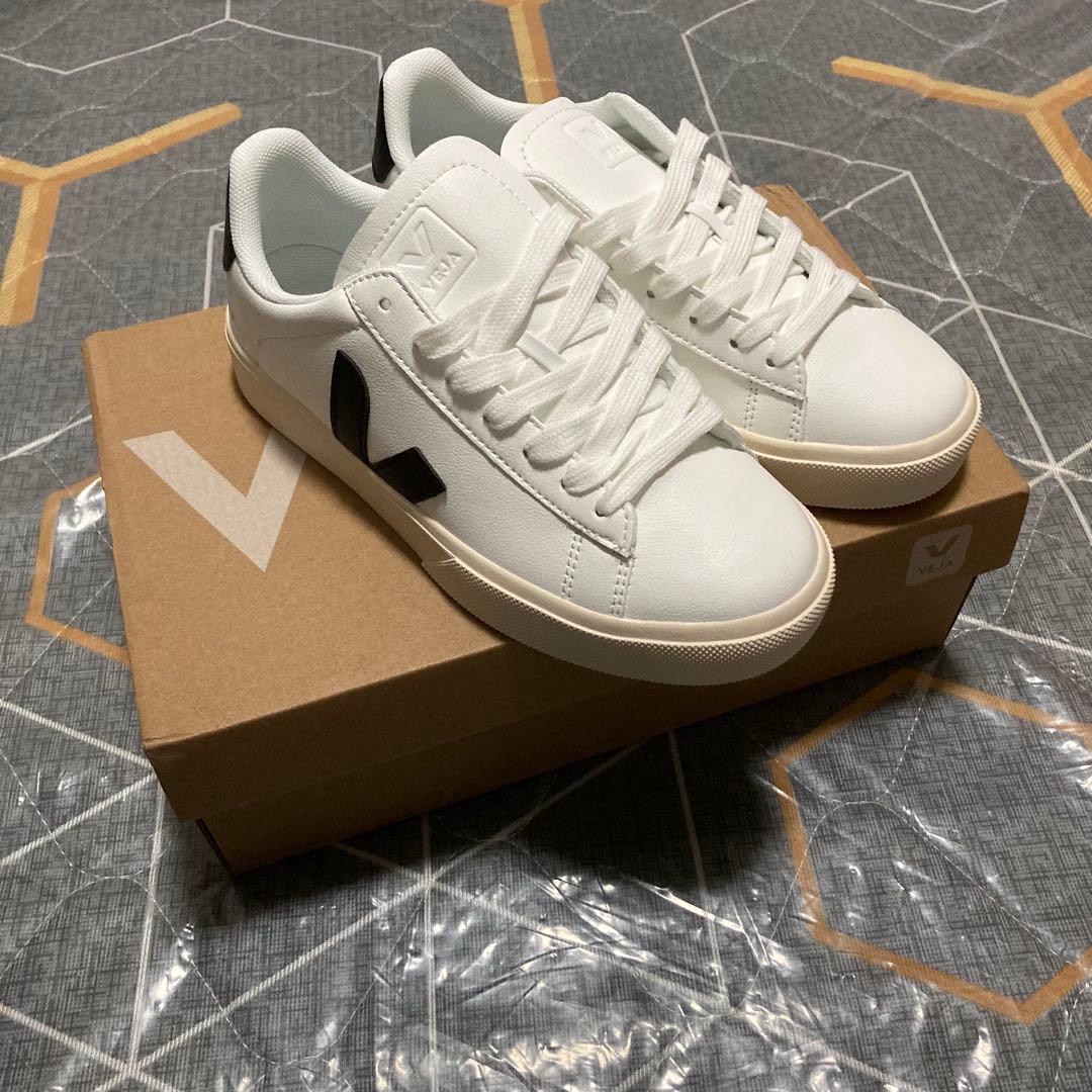 veja ブラック/ホワイト スニーカー