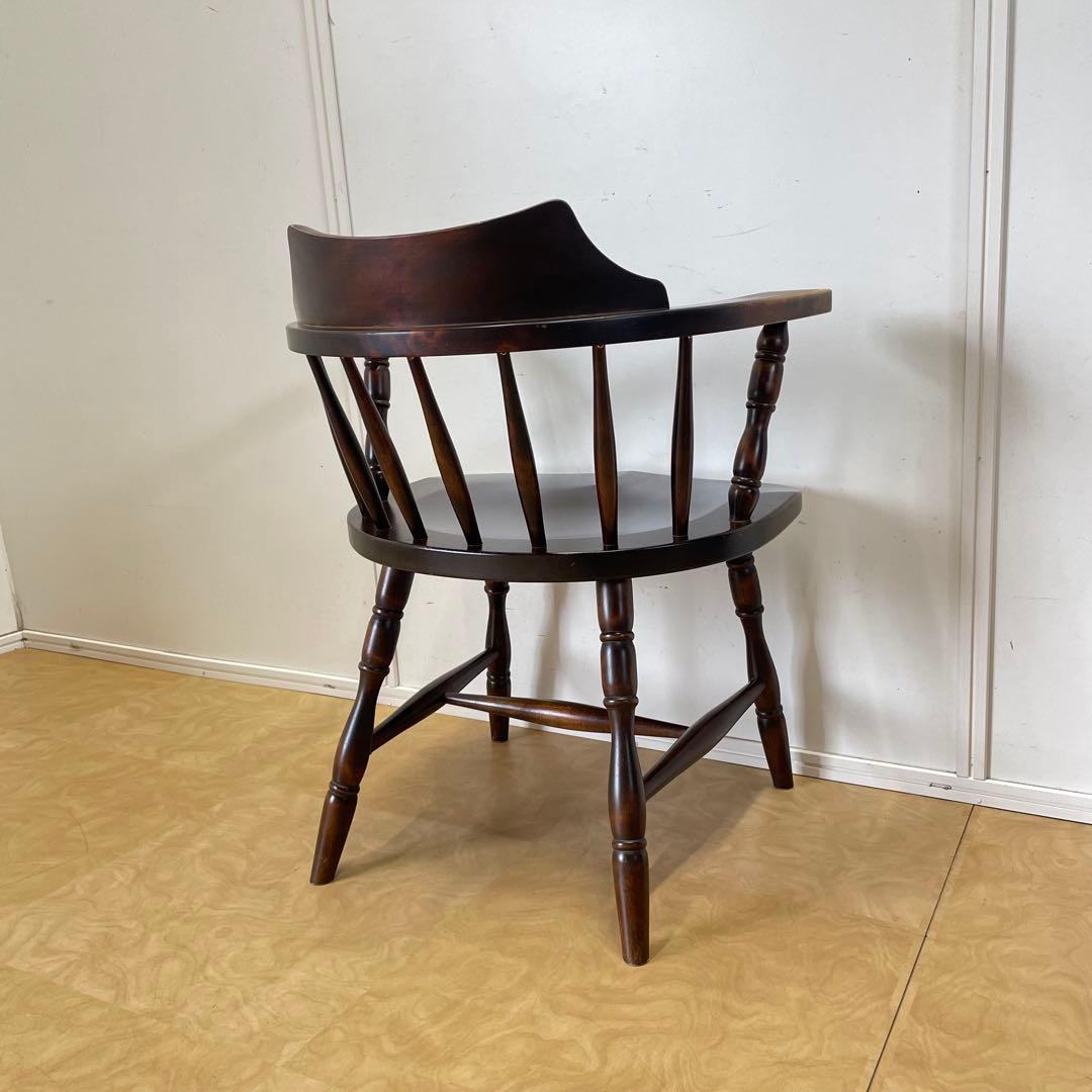 北海道民芸家具 アームチェア② キャプテンチェア ウィンザー 椅子 チェア イス