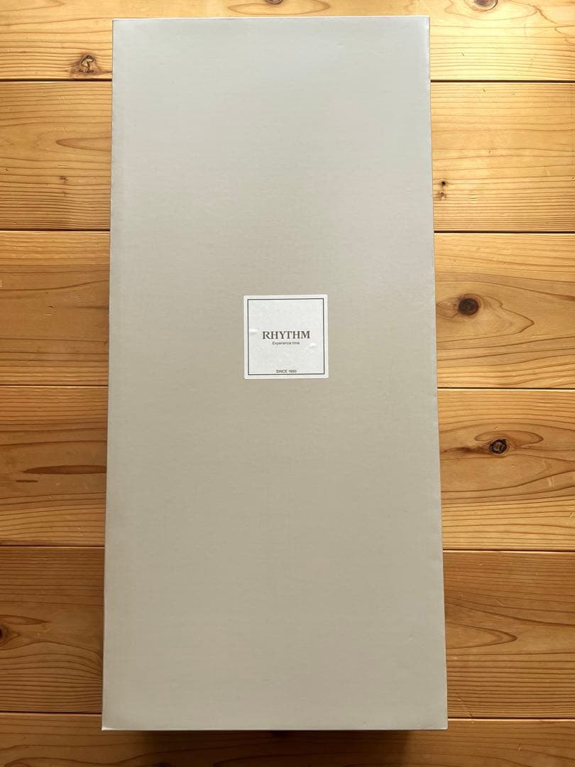 新品未使用　RHYTHM リズム　モダンライフM05 クオーツ　振り子時計　廃番
