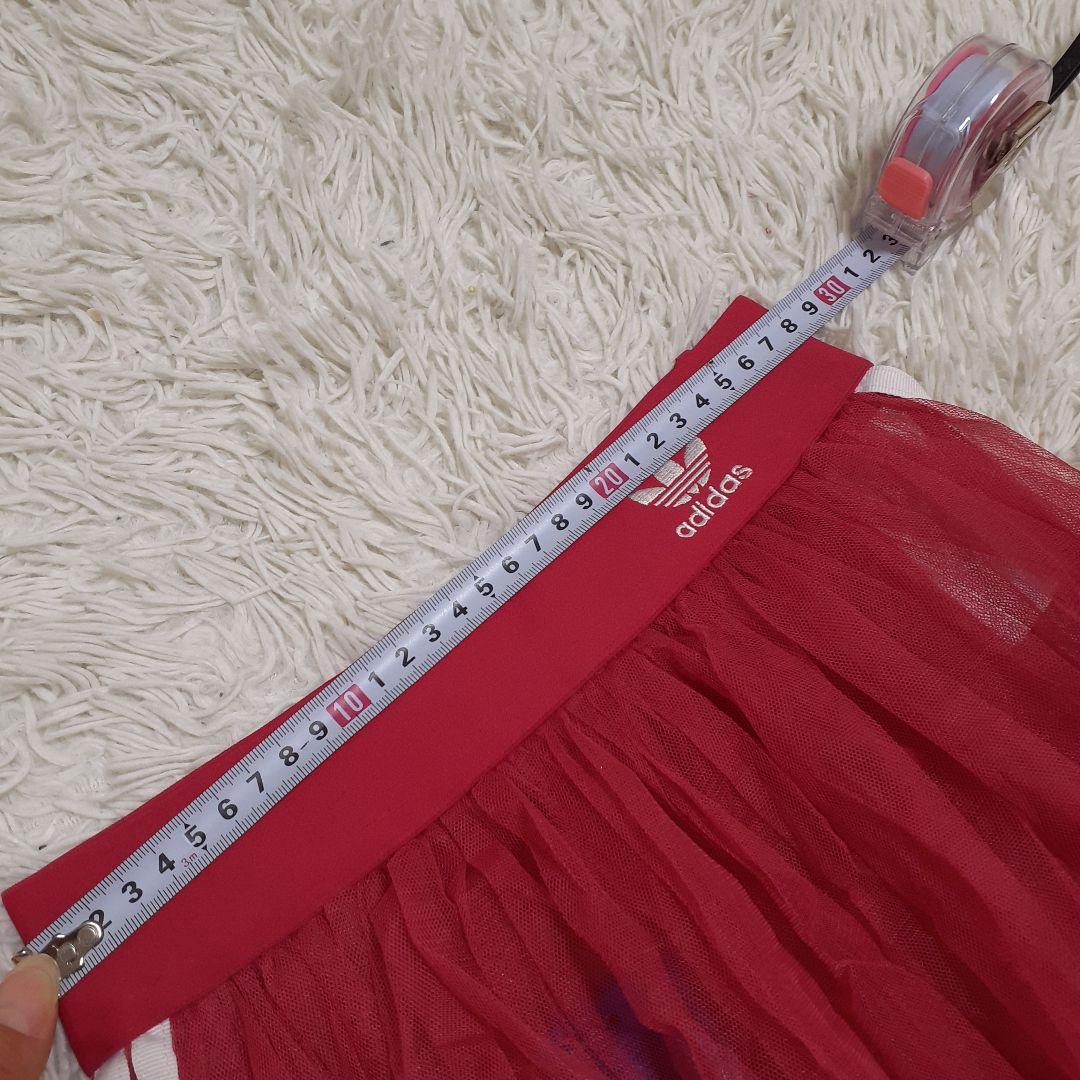 未使用　アディダス　オリジナルス　シャツ　パンツ　チュールスカート　３本線