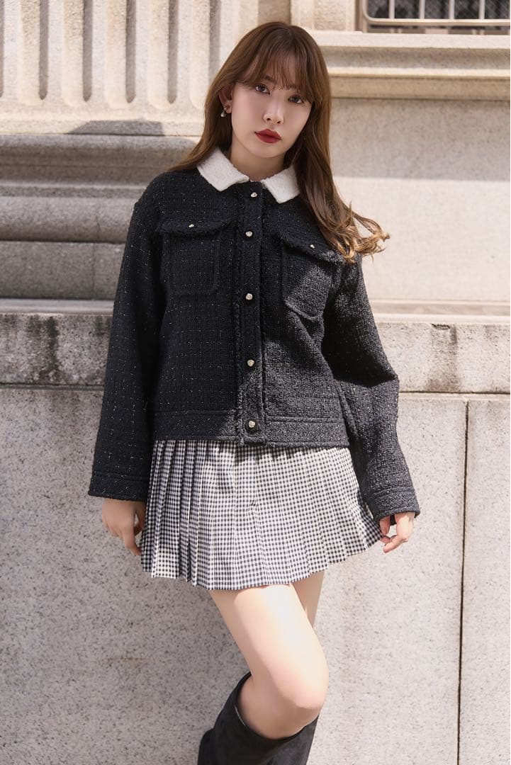 ジャケット・アウター Two-Tone Tweed Jacket