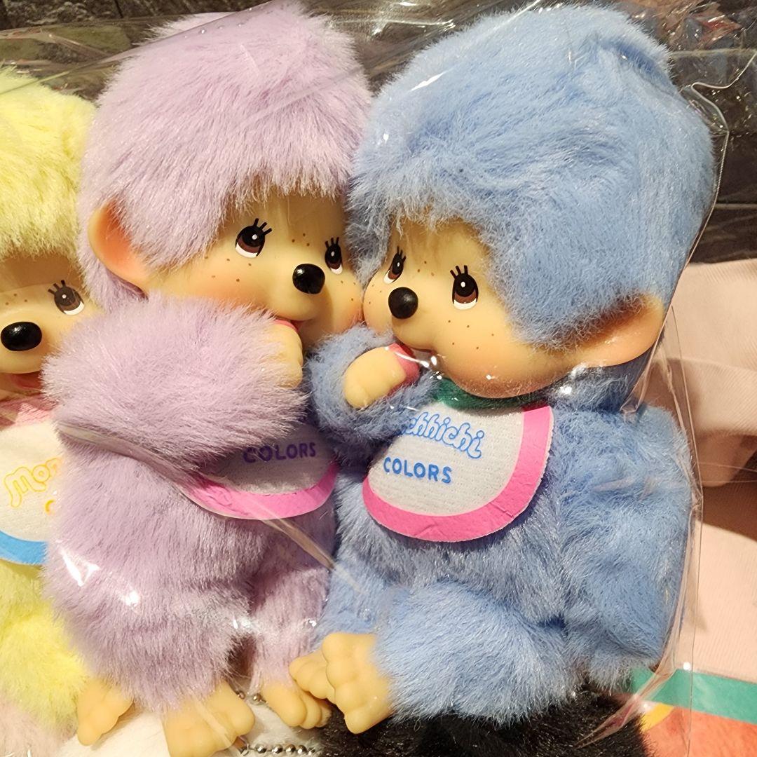 正規品全員可愛いモンチッチCOLORSカラーズキーチェーン８点セットコンプリート