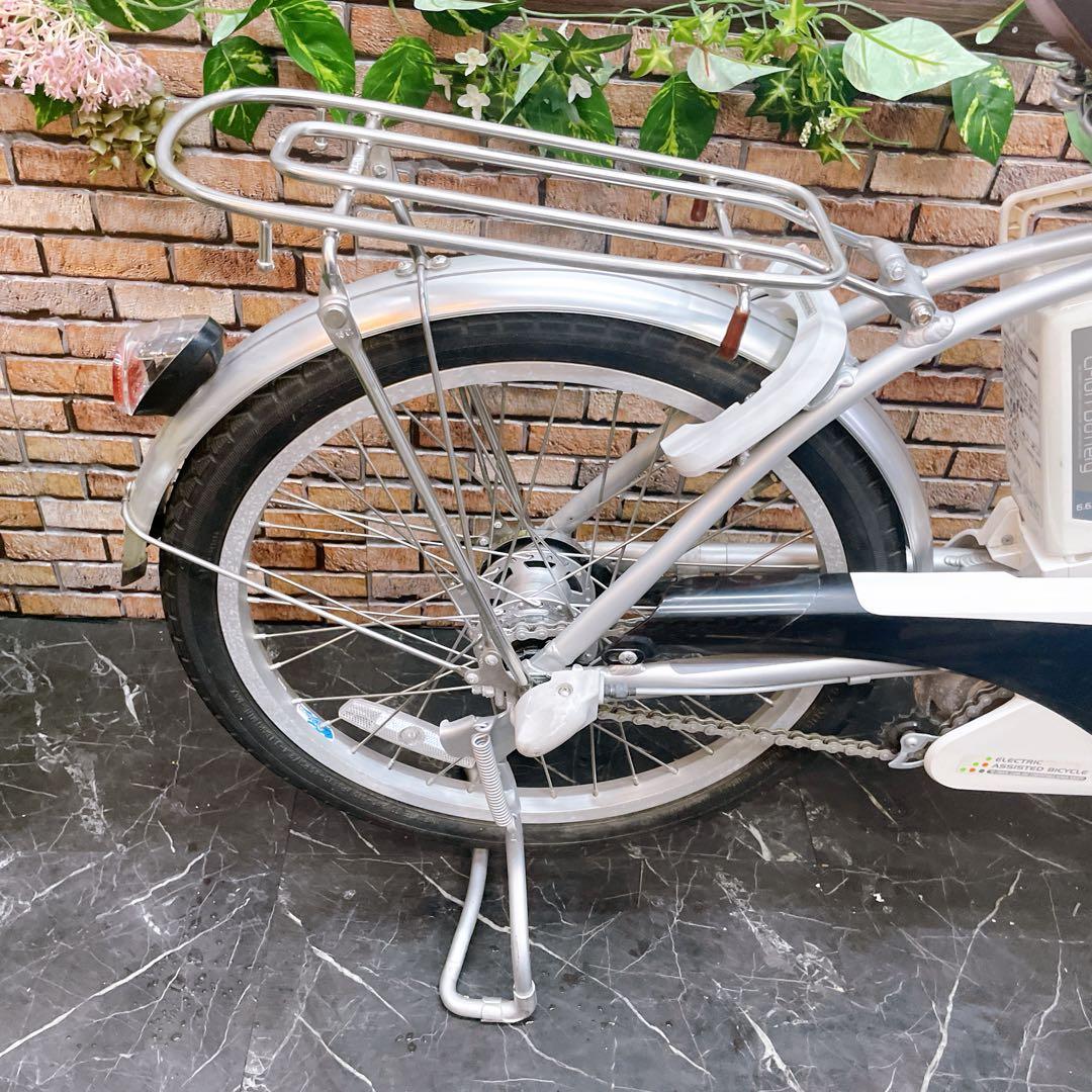 【57】電動自転車 Panasonic ビビ ライト シルバー 20インチ