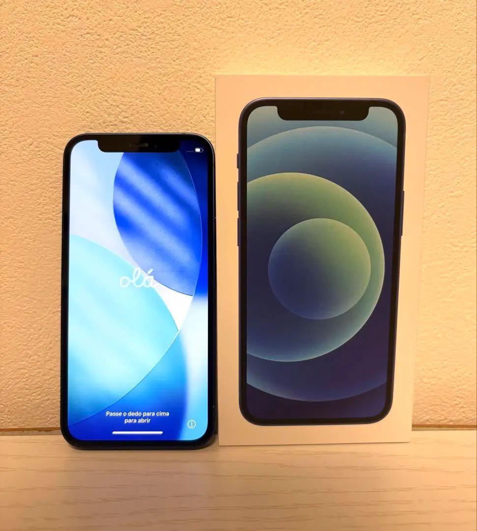 【箱あり】Apple iPhone12 mini 256 青　ブルー　SIMフリ