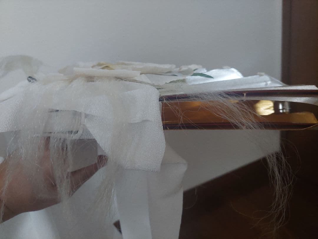 扇獅子(白)　日本舞踊　小道具