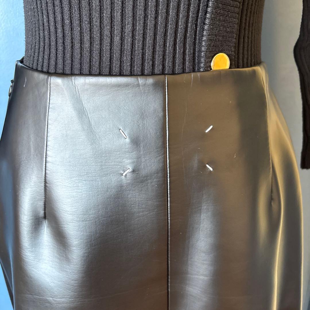 専用になりました☆エムエム6メゾンマルジェラフェイクレザースカート