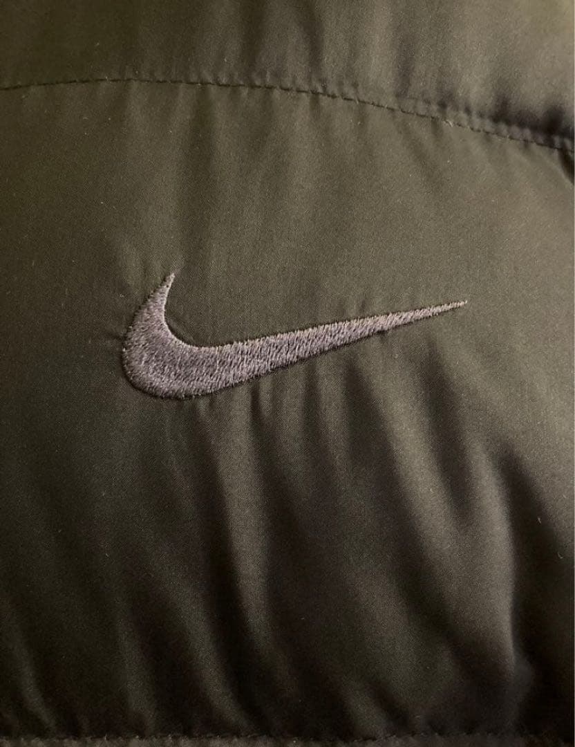 【訳あり】大きいサイズ NIKE ダウンコート 刺繍ロゴ ベンチコート
