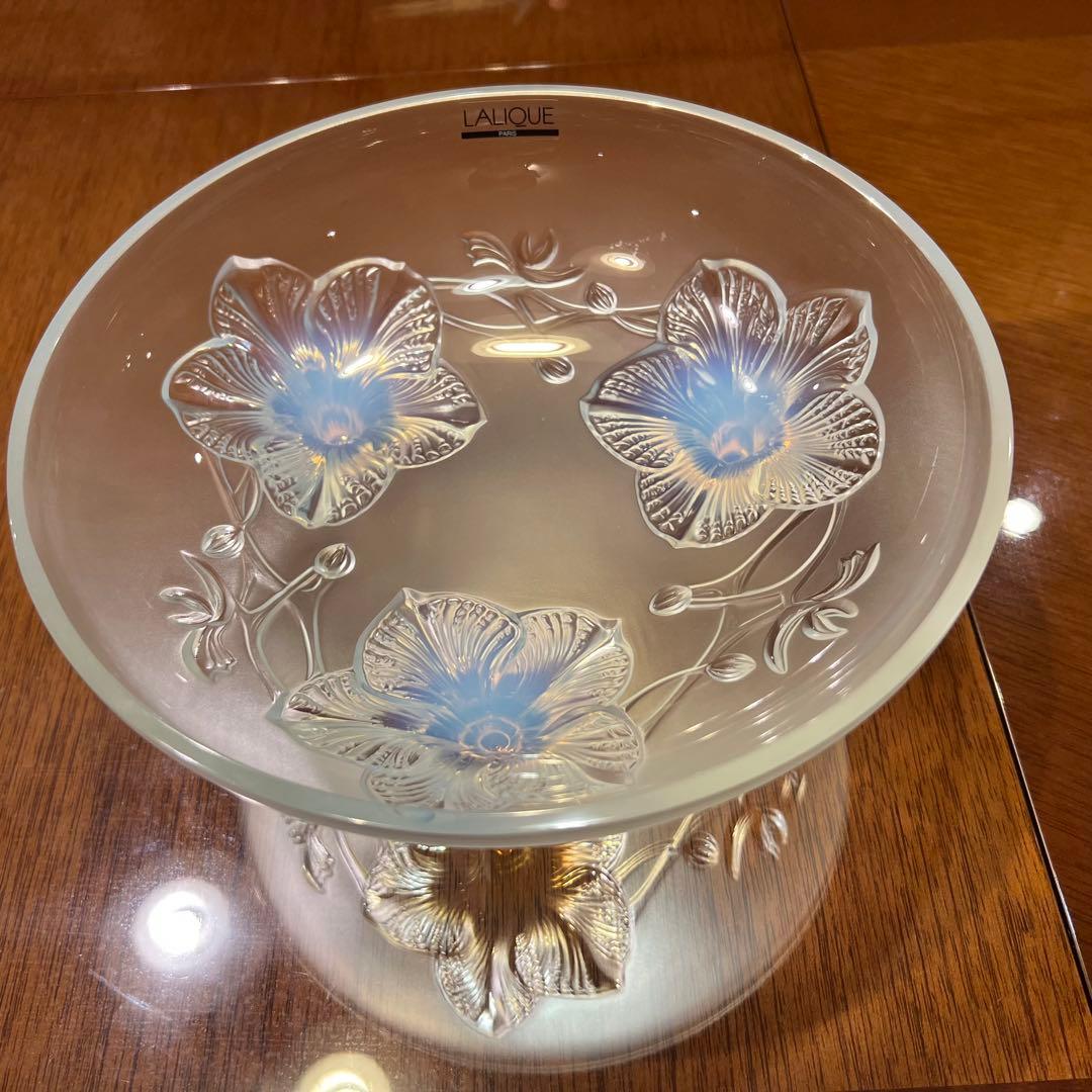 年末大セール【限定300個箱付き】LALIQUE ラリック ボール「オルキデ」