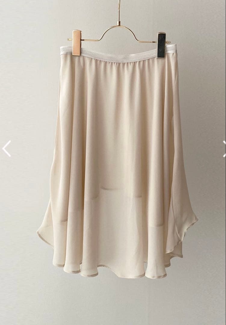 stina スティナpull on バレエスカート　クリーム