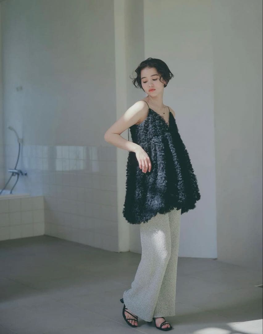 notre emor tulle mini dress ノートルエモア