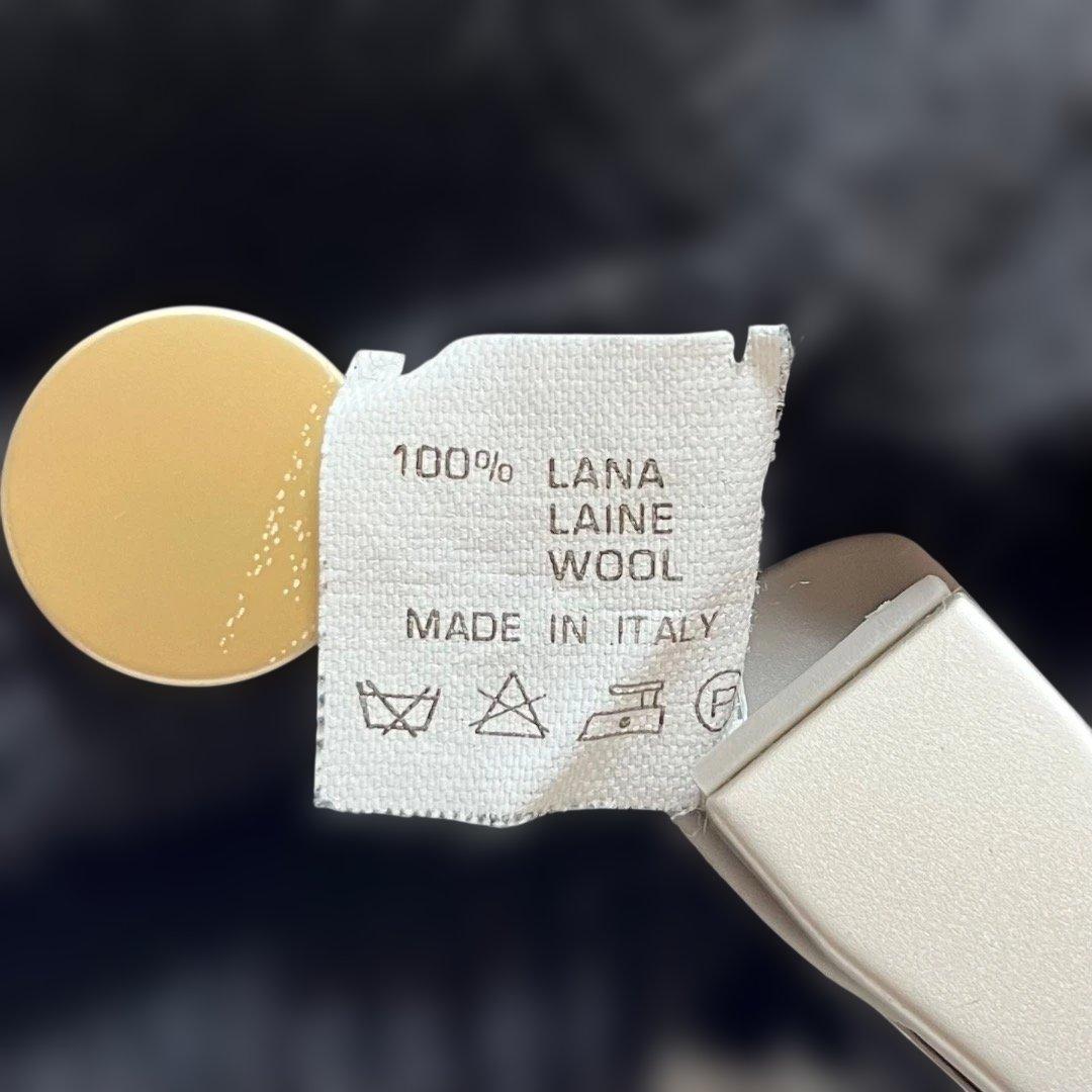 GIVENCHY ヴィンテージ ウール100% ニット ジャケット カーディガン