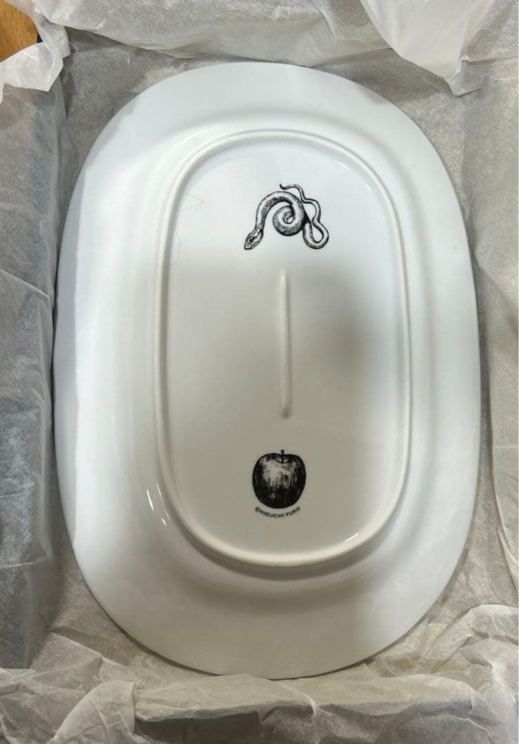 新品未開封　ボリス雑貨店　オーバル皿　TREE OF LOVE ヒグチユウコ