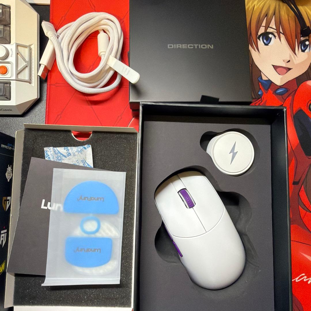 Lunafury Type33/Luna33 White ゲーミングマウス