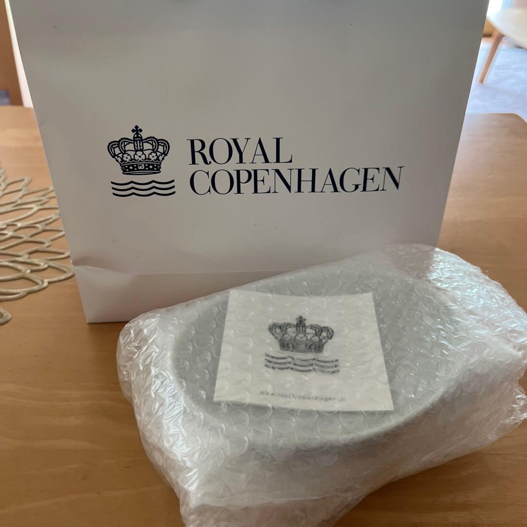 新品！ロイヤルコペンハーゲン　プリンセス楕円お皿2枚セット