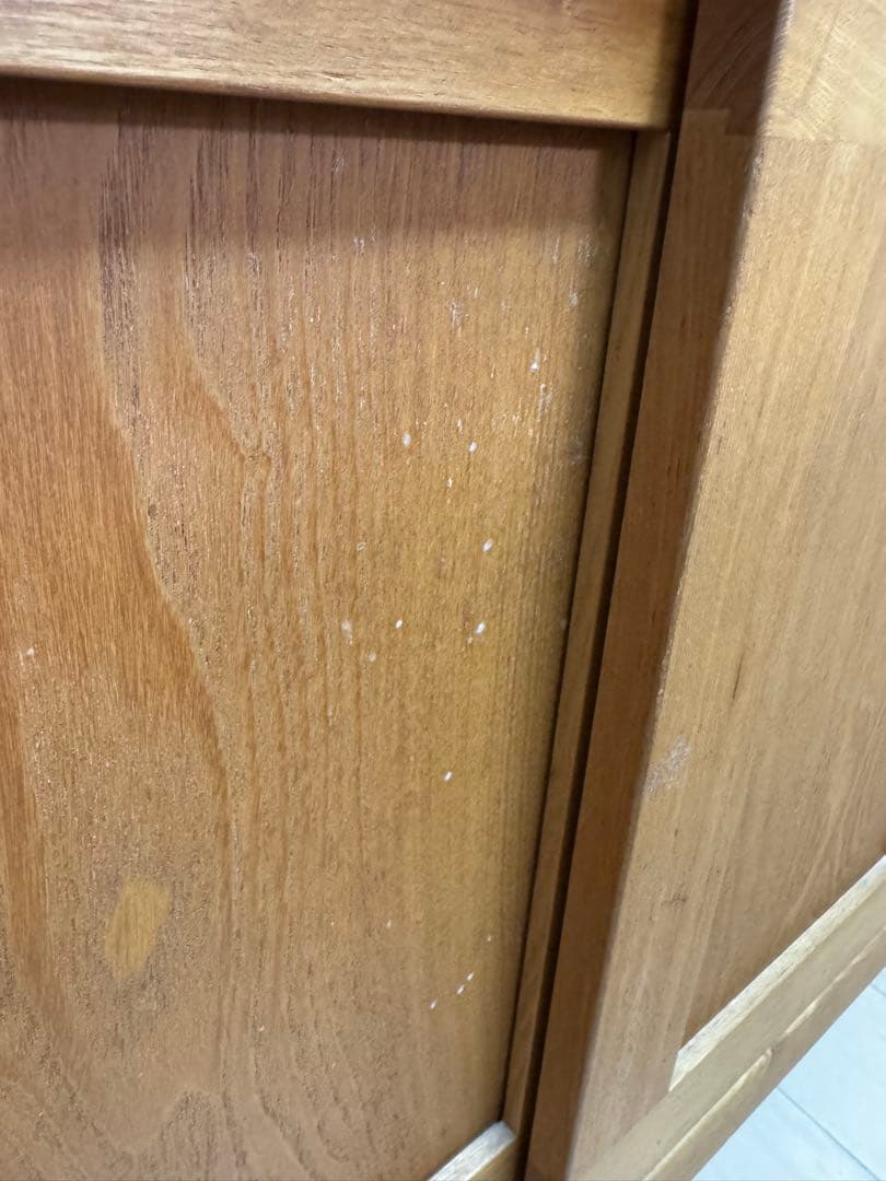 食器棚 大塚家具　無垢　中古品