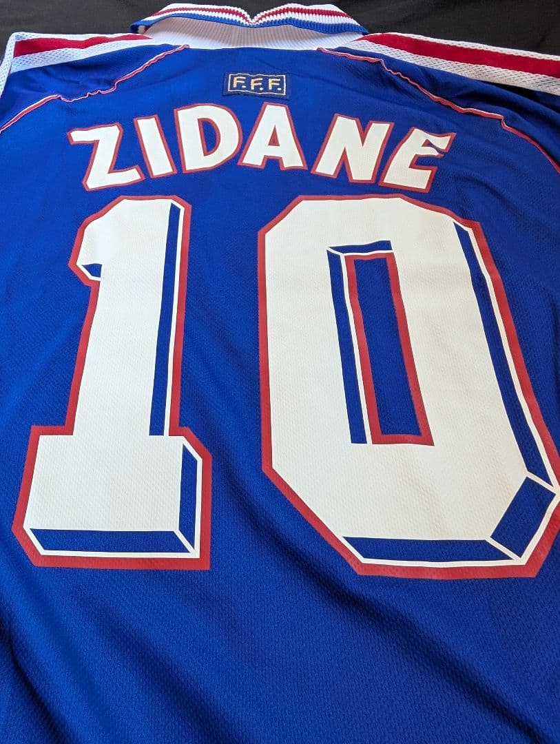 【新品タグ付き】フランス代表/ジネディーヌ・ジダン/H/99年モデル