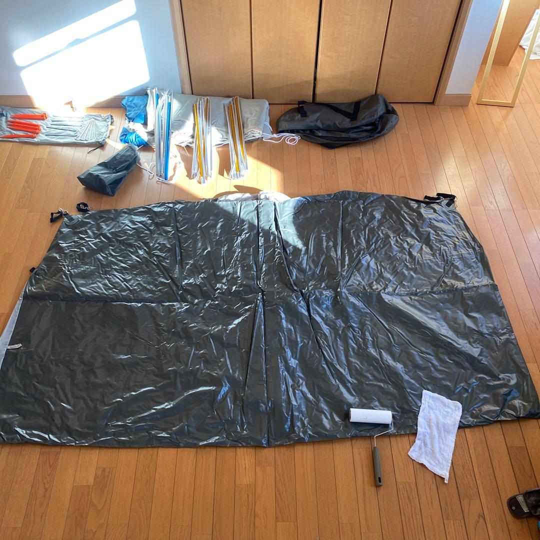 小川キャンパル　Schuyt DX4 4人用 ドームテント　１回使用の美品