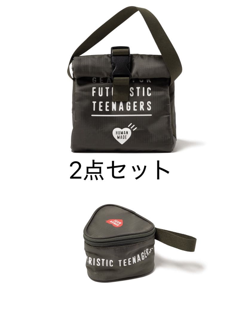 新品 HUMAN MADE OBENTO BAG ONIGIRI 2点セット
