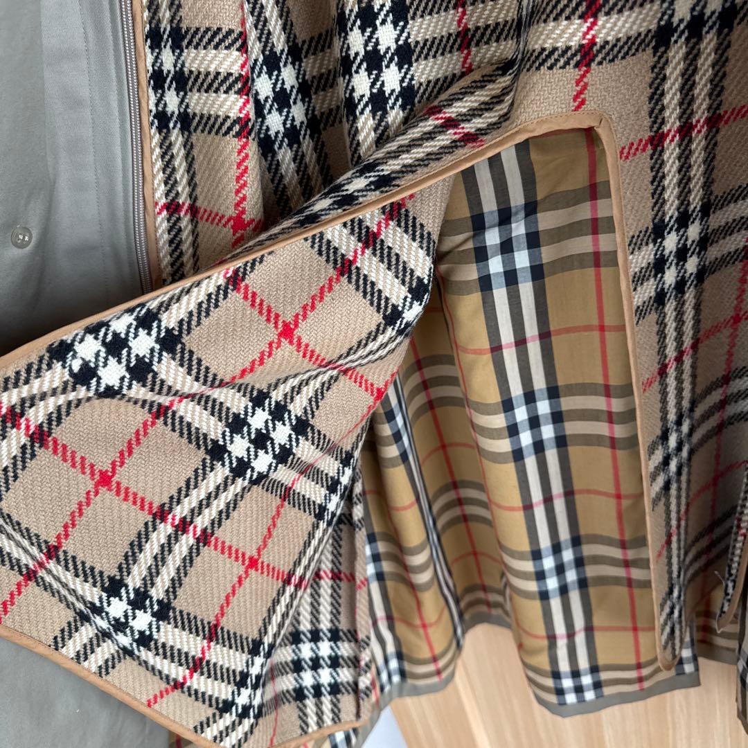 Burberry's ステンカラーコート オリーブグリーン　年代物