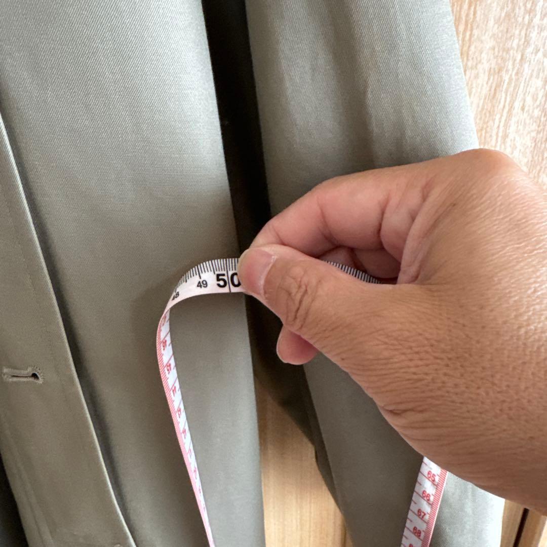 Burberry's ステンカラーコート オリーブグリーン　年代物