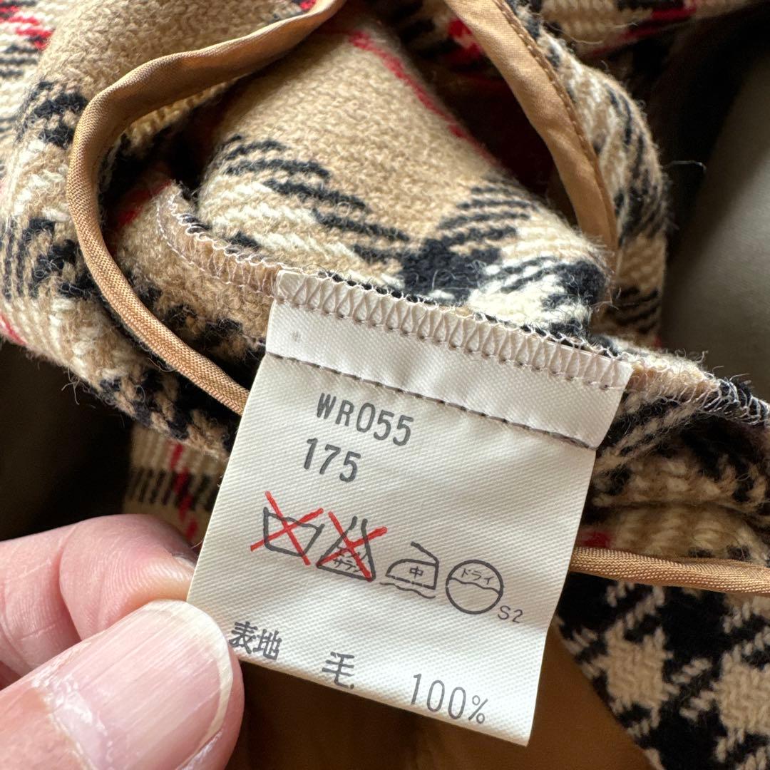 Burberry's ステンカラーコート オリーブグリーン　年代物