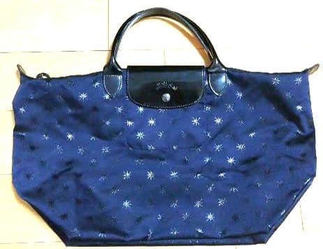 LONGCHAMP　ル プリアージュ エトワール　ネイビー