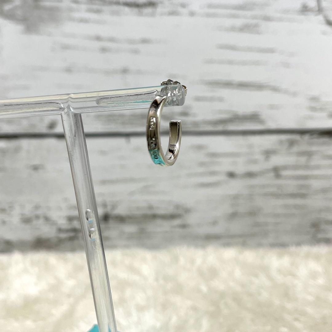 【極美品】ティファニー　ナローフープピアス1837片耳　メンズ/レディース