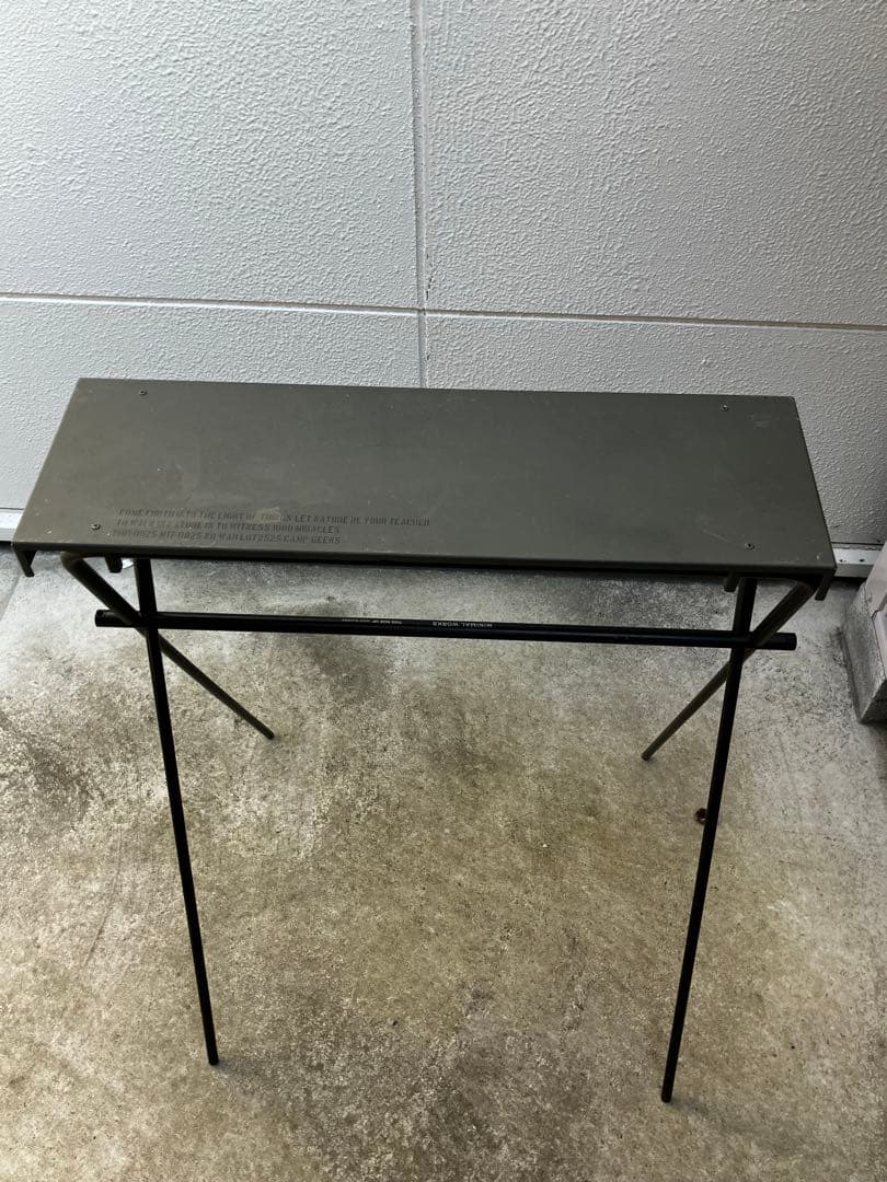 ミニマルワークス インディアンハンガーMサイズとCAMPGEEKSの天板セット