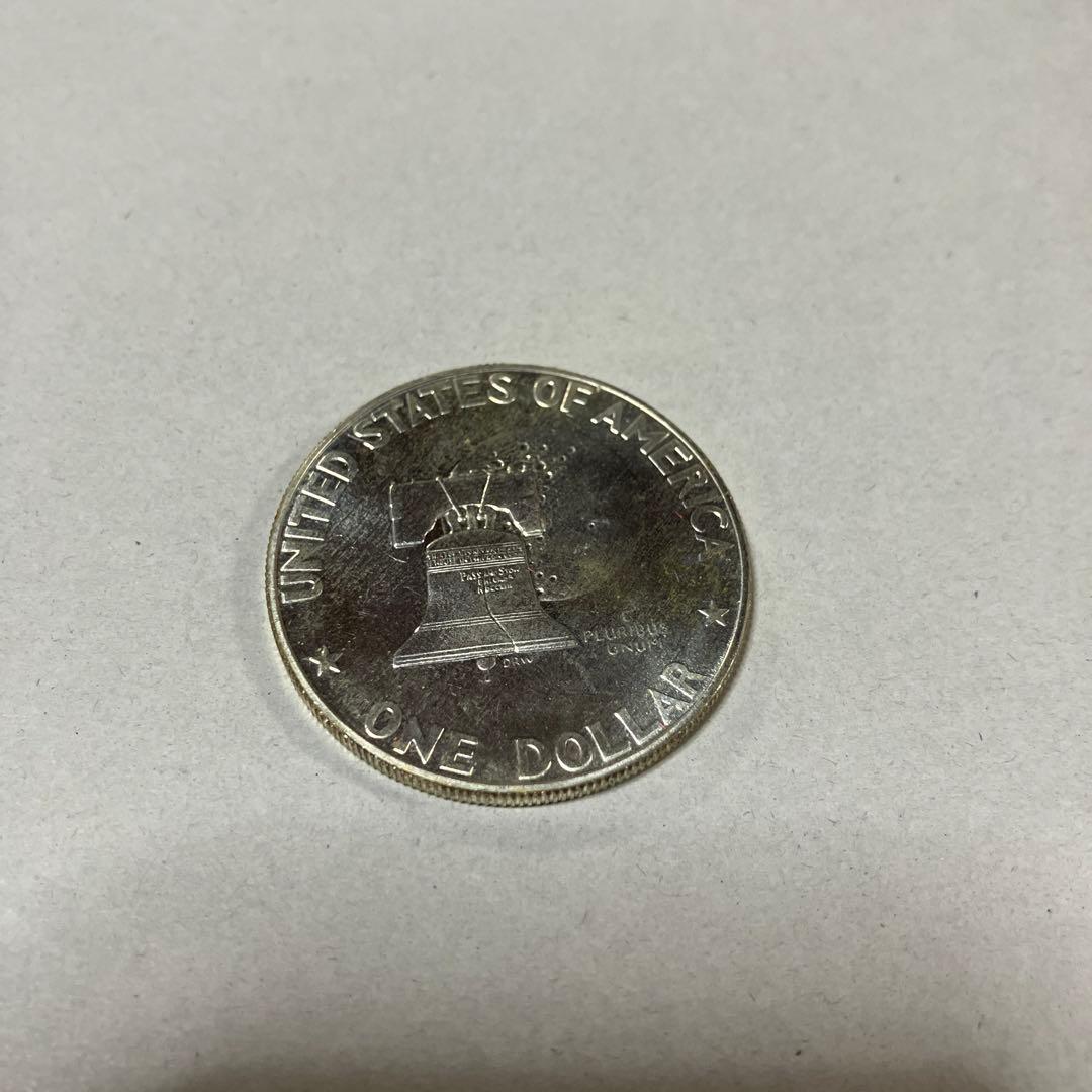 アメリカ　アイゼンハワー 1ドル　古銭　200周年　銀貨　slv400