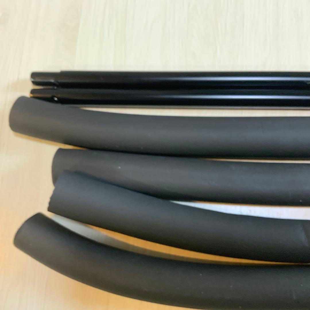 [中古品]DA17W・DA17V サイドバー&凸スライドバー2本 マットブラック