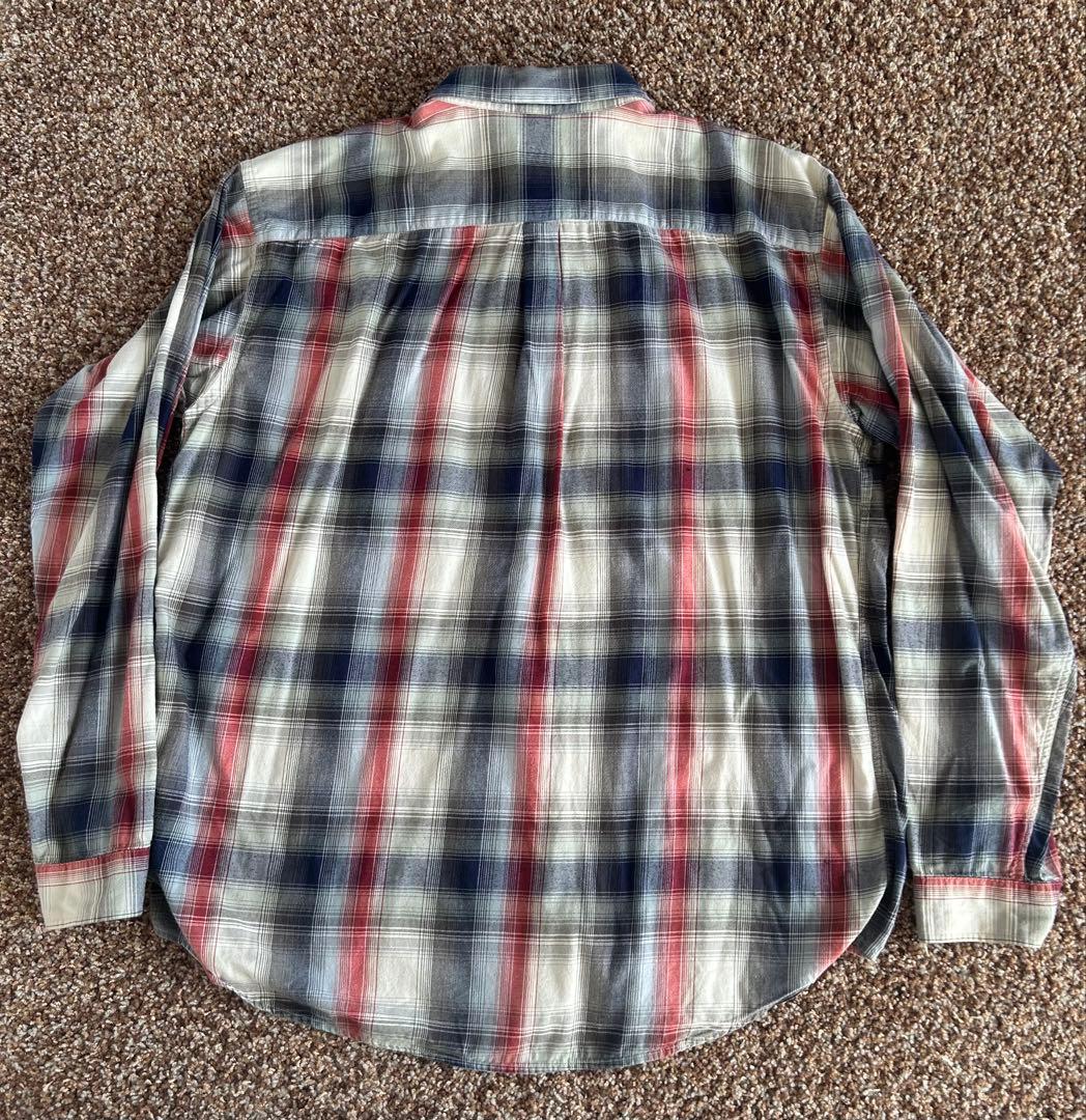 【希少】Patagonia オンブレチェック柄シャツ　XLサイズ