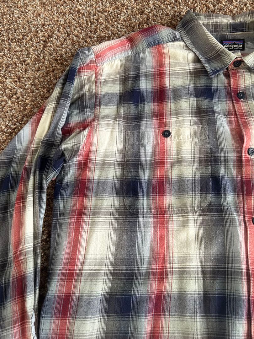 【希少】Patagonia オンブレチェック柄シャツ　XLサイズ