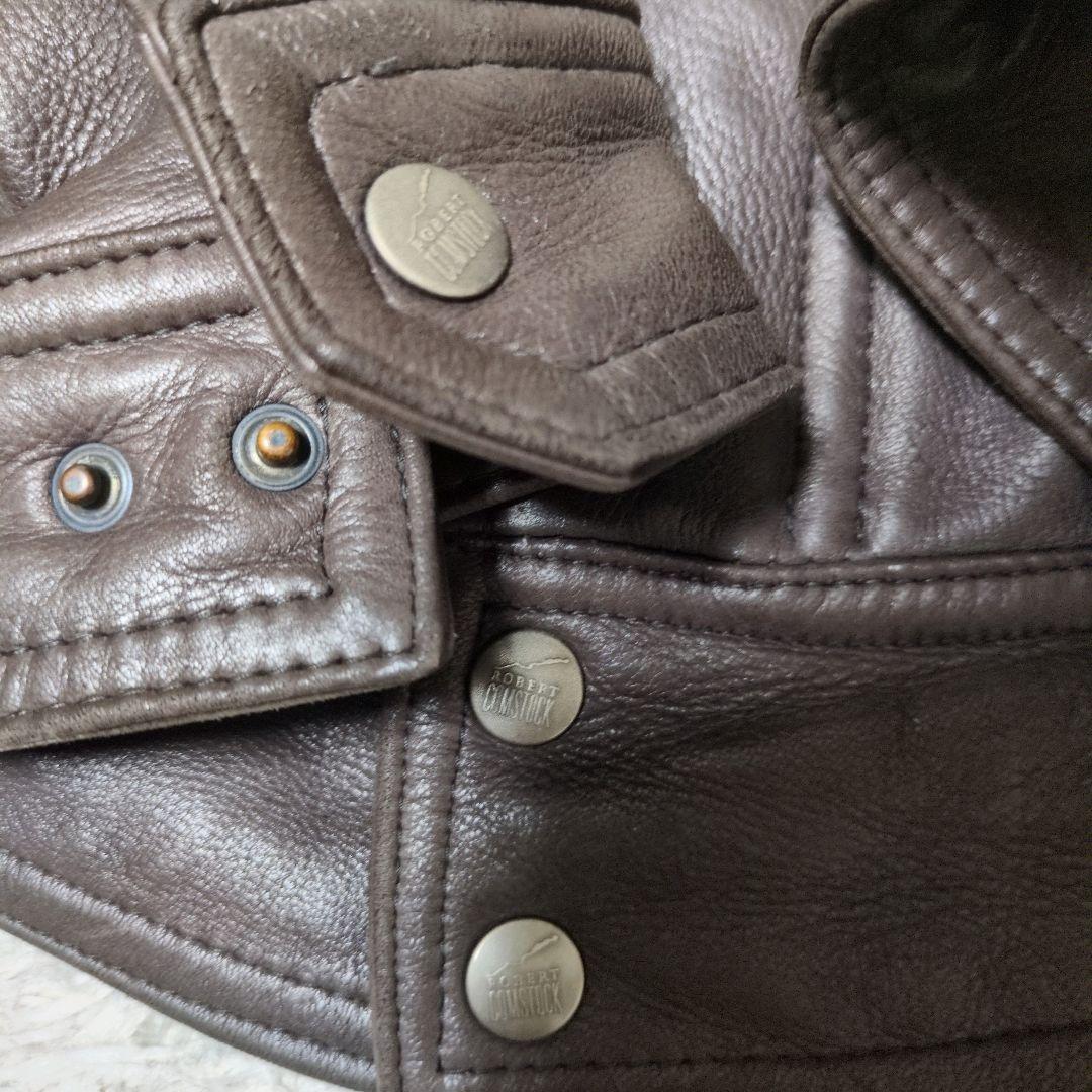 希少素材✨鹿革 ヴィンテージ A-2 フライトジャケット 90s 短丈 レザー