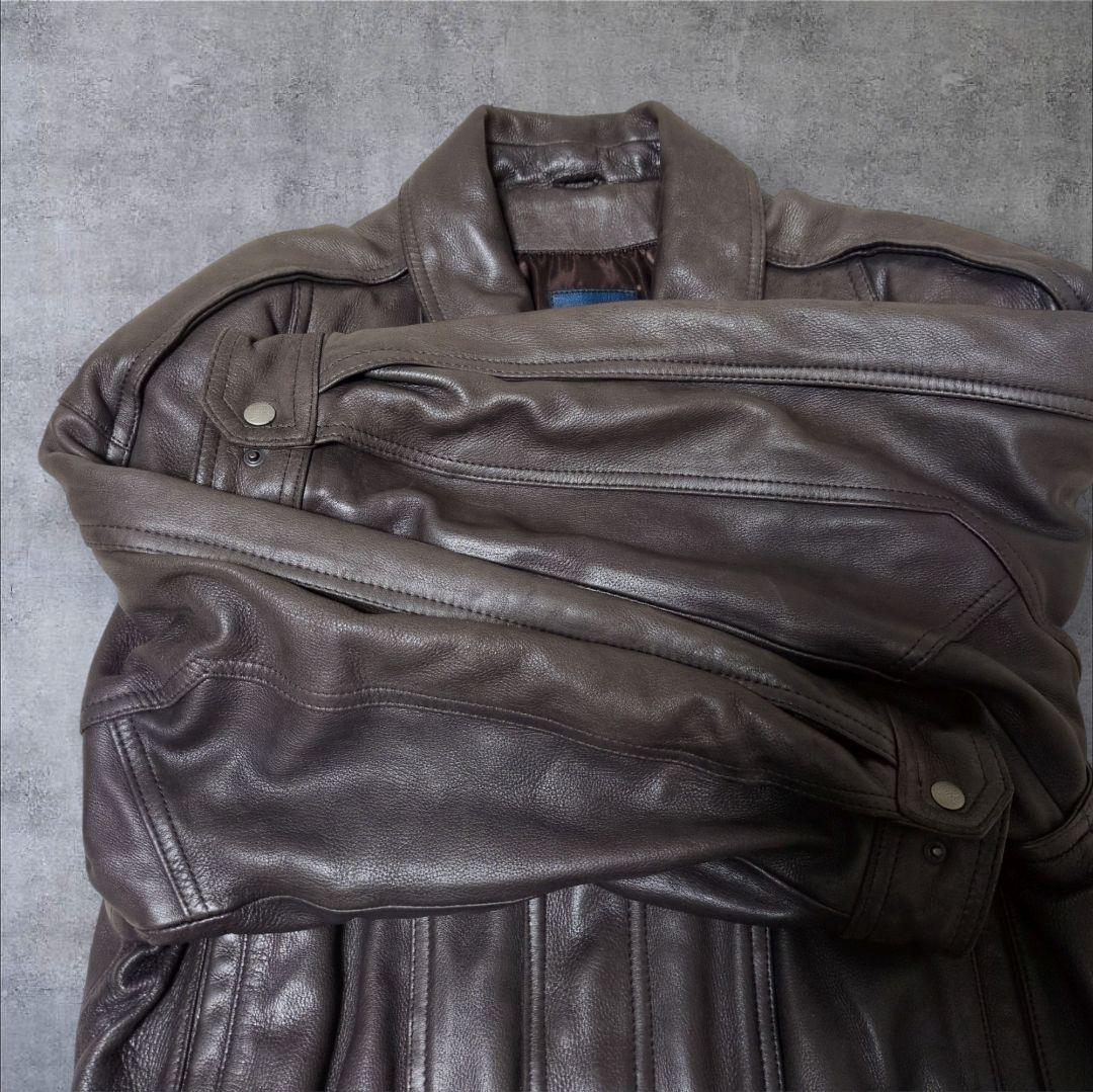 希少素材✨鹿革 ヴィンテージ A-2 フライトジャケット 90s 短丈 レザー