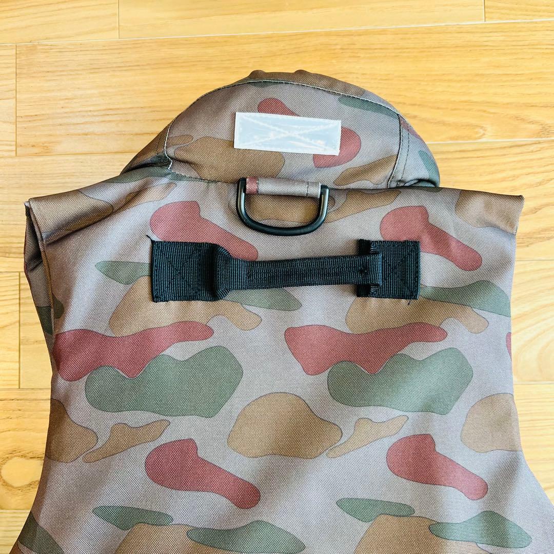 mazume マヅメ　フィッシングベスト　ライフジャケット　ベスト　迷彩　美品