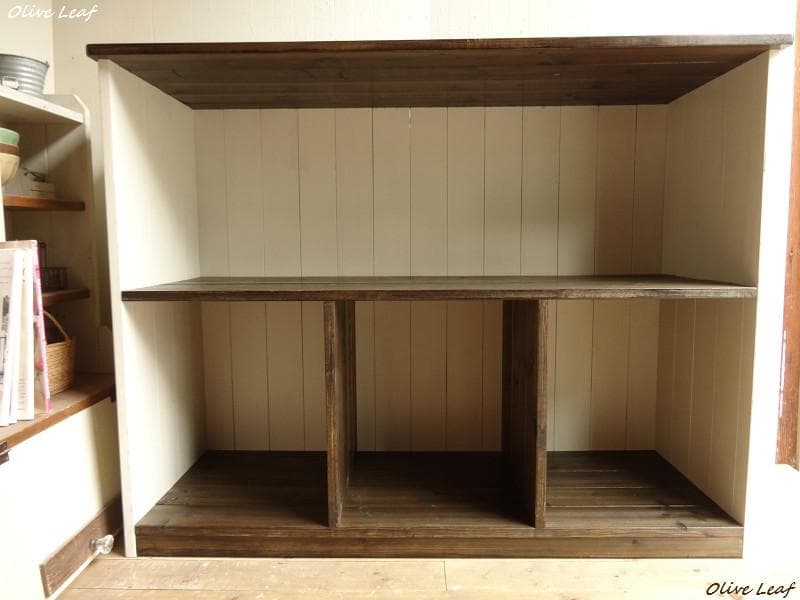 サイズデザインオーダー可●超ワイドカウンターテーブルシャビーエスプレッソ受注製作