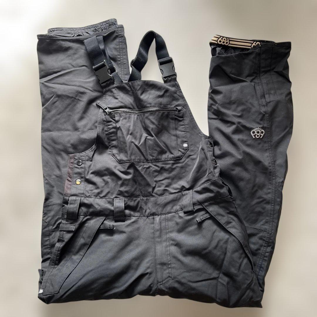 686シックスエイトシックススノーボード オーバーオール　ビブパン