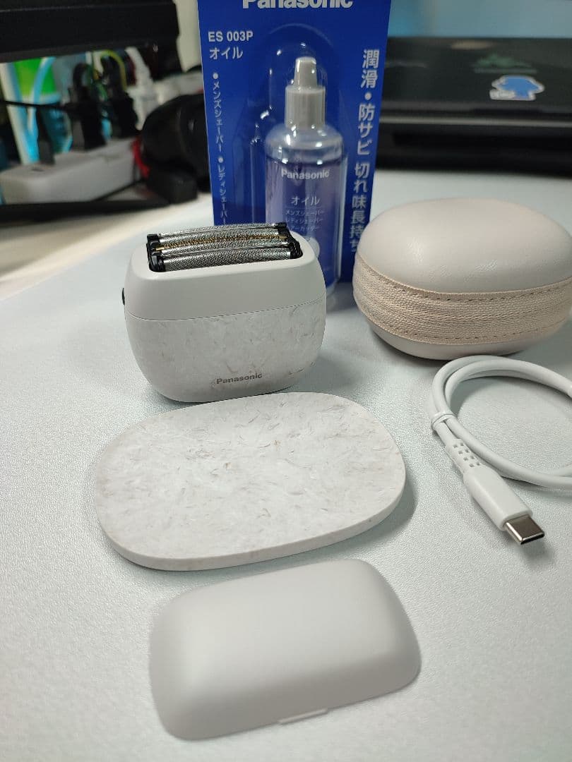 Panasonic ES-PV6A メンズ電気シェーバー 充電式 セット