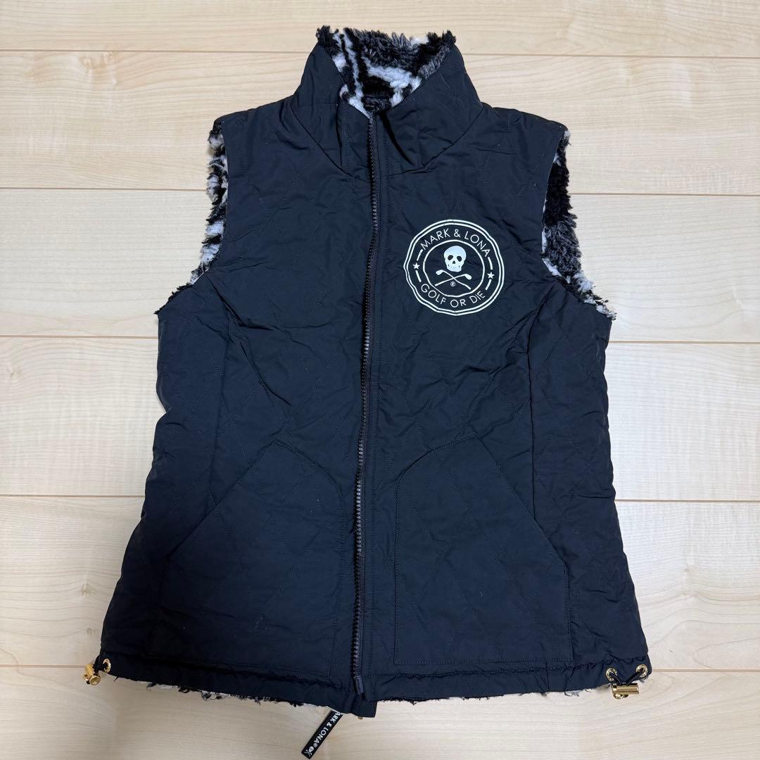 【美品】マークアンドロナ ボアフリースジャケット＆スカートセットアップ