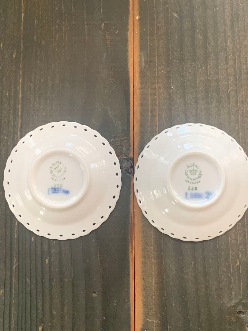【美品】ロイヤルコペンハーゲン 豆皿2枚セット