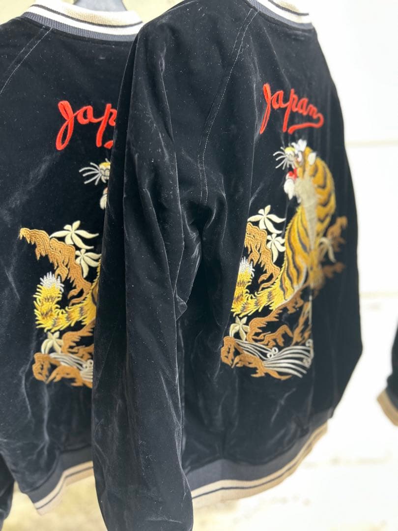 5日22時まで限定価格！ 希少Mサイズ　50年代別珍A.B面ビンテージスカジャン