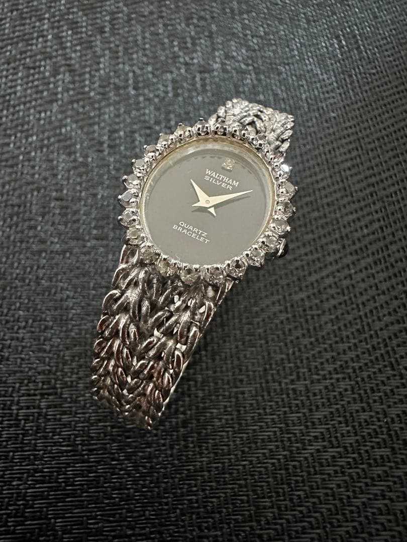 ウォルサム シルバー 925 レディース クオーツ 腕時計