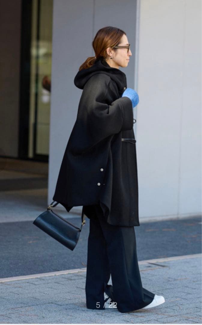 フレームワーク　メルトンダッフルポンチョコート38