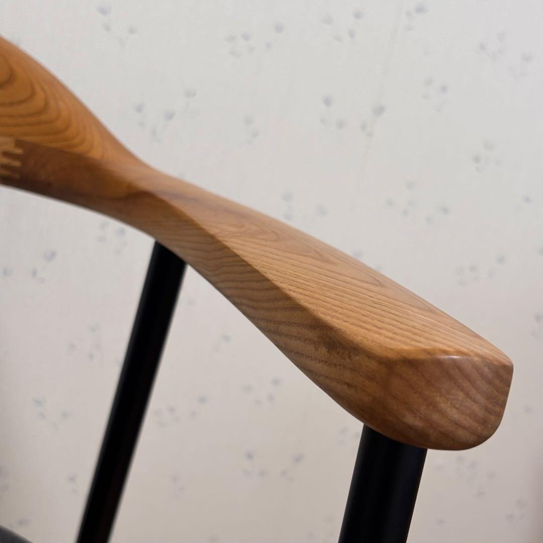 【美品】①関家具 シーブチェア RY-101 CR679　2脚〜引取可能