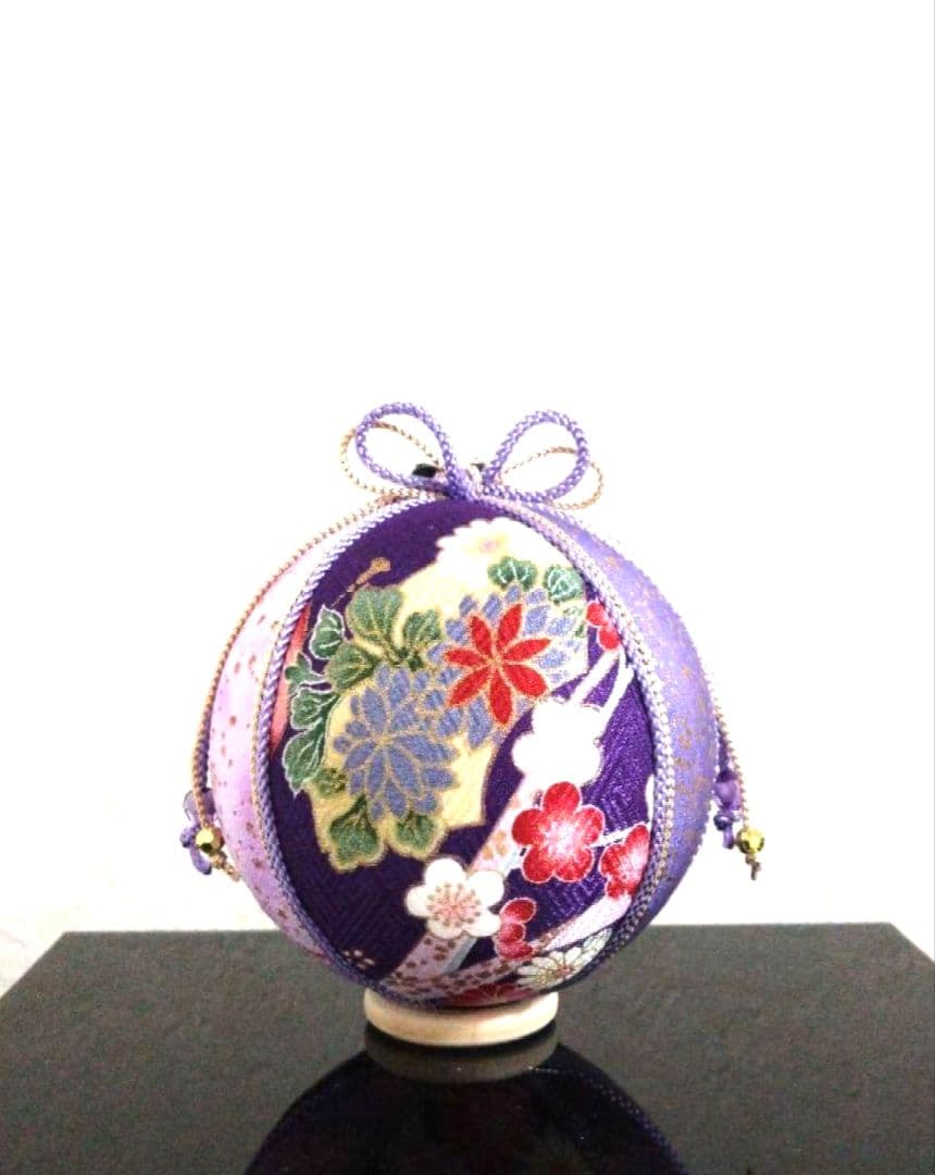 手毬 手鞠 てまり 刺繍菖蒲 No116 ハンドメイド