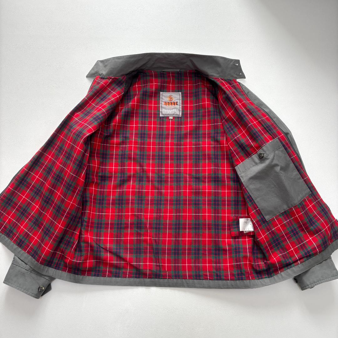 【イギリス製】バラクータ マーガレットハウエル スウィングトップ M チェック