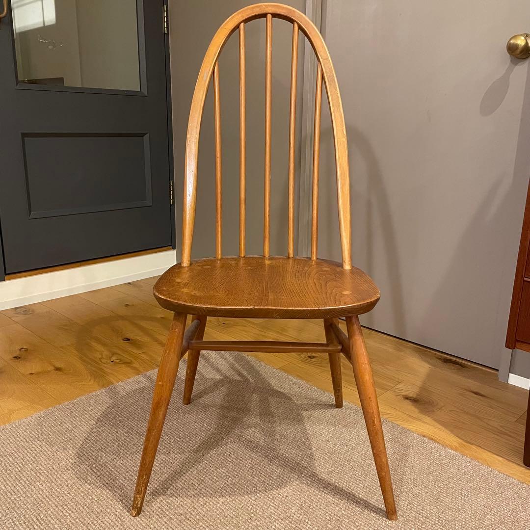 ercol アーコール　クエーカーチェア 椅子 　刻印ラベルあり