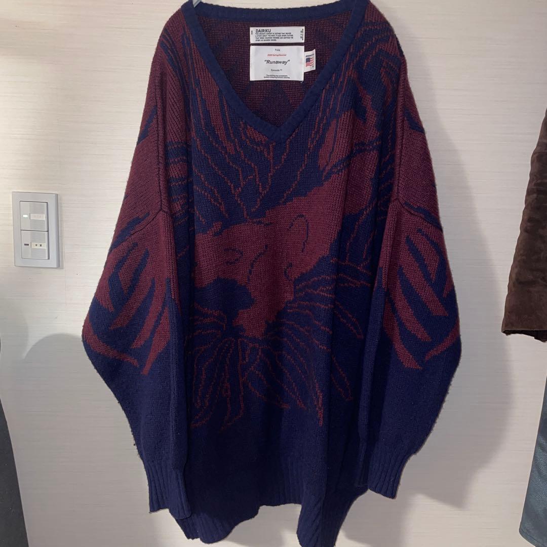 DAIRIKU Runaway カーディガン 2023ss